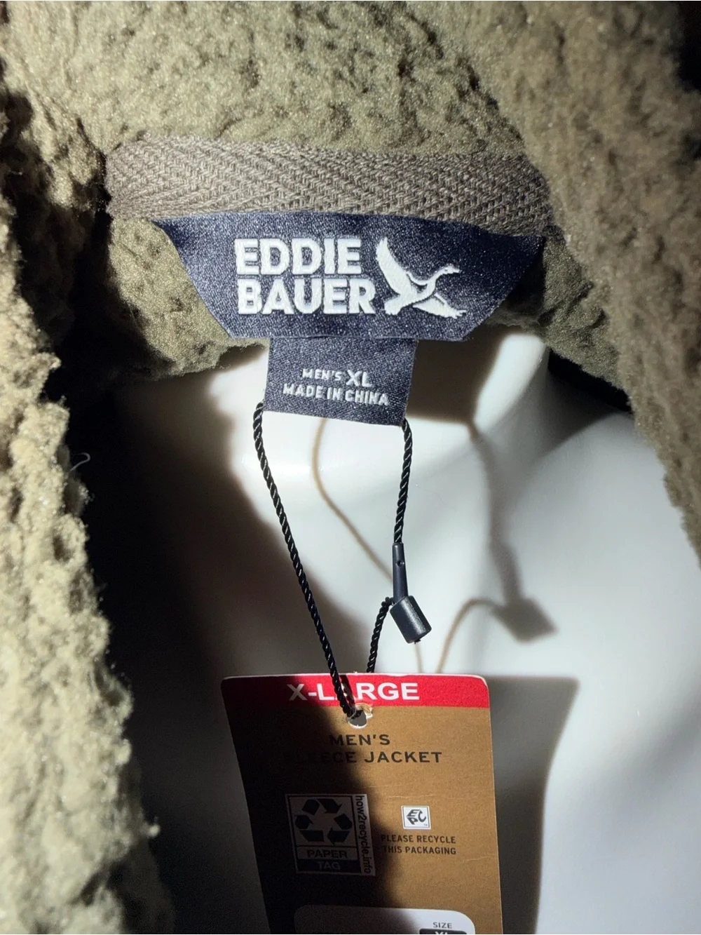 Eddie Bauer thick sherpa